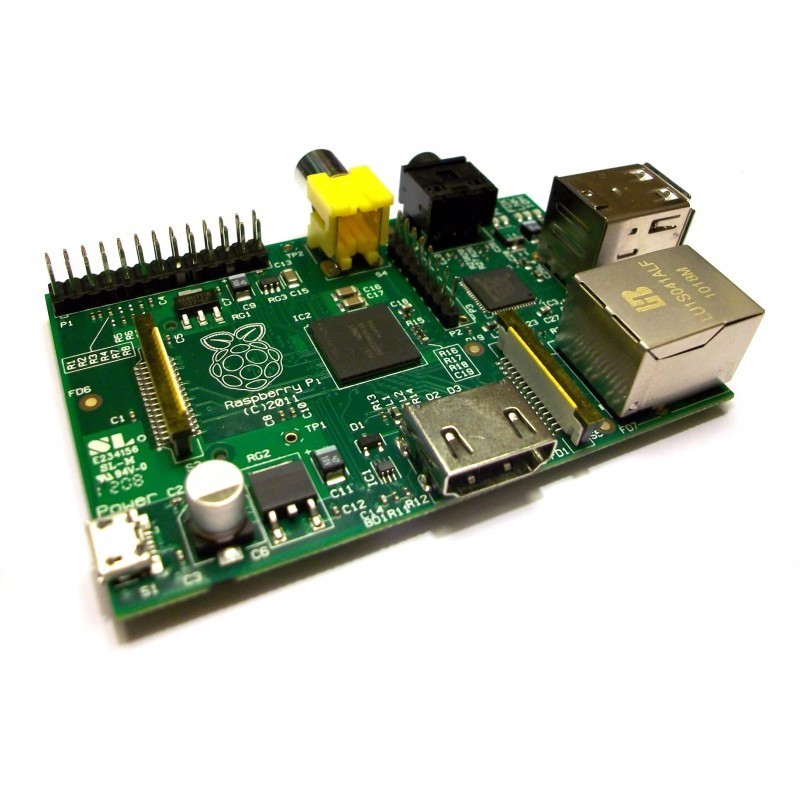 Raspberry Pi Model B: 512 MB