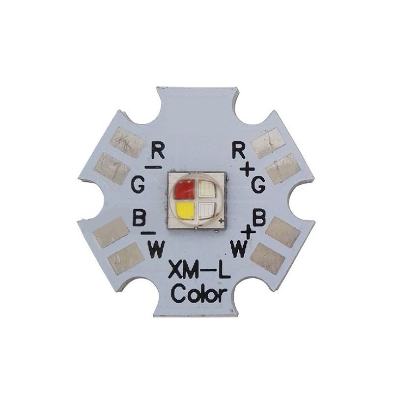 10W RGBW LED with Heat Sink