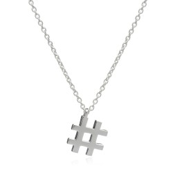 Hashtag Necklace