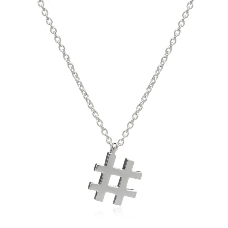 Hashtag Necklace