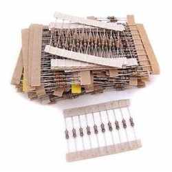 Resistor Value Pack: 480pc 1/4W 5%