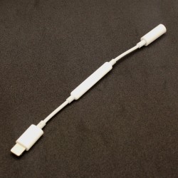 Lightning to Headphone Adapter for Calls / Music / Volume / Action Button with Bluetooth