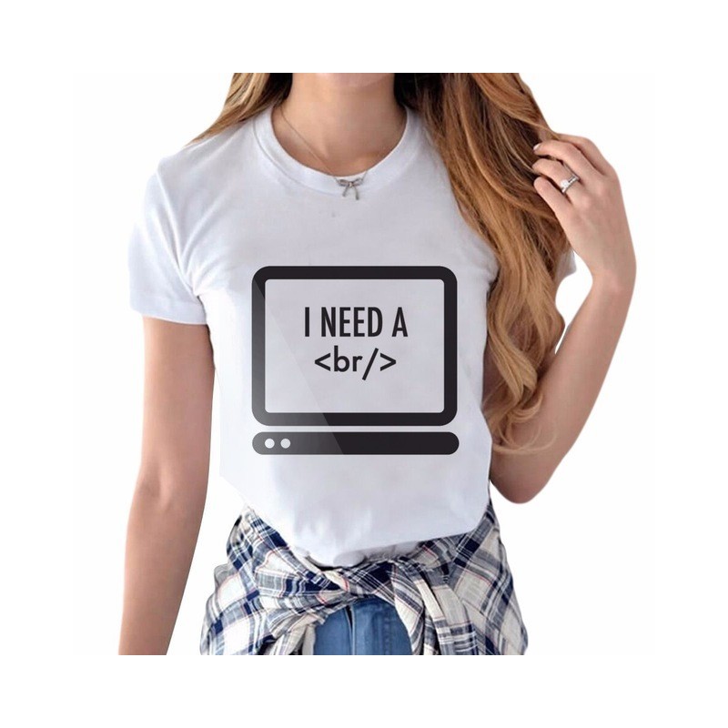 I Need a Break HTML Code T-Shirt