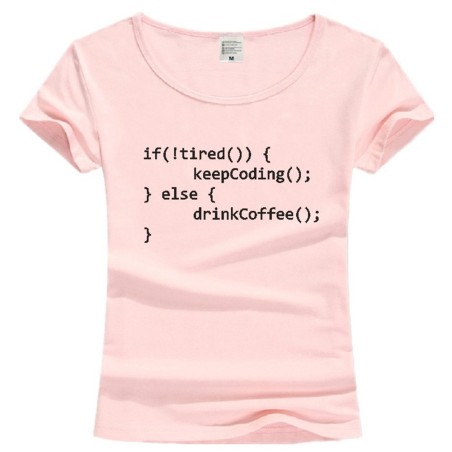 If Not Tired Keep Coding Else Coffee Code T-Shirt