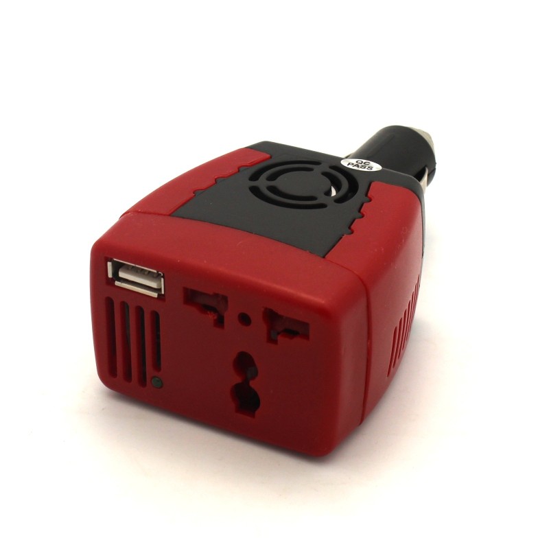 Cigarette Lighter to Outlet Adapter 12V to 110VAC