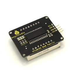 I2C LED Dot Matrix Display, Red, 8 x 8