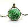 Bronze Circuit Board Necklace