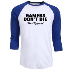 Gamers Respawn 3/4 Sleeve T-Shirt