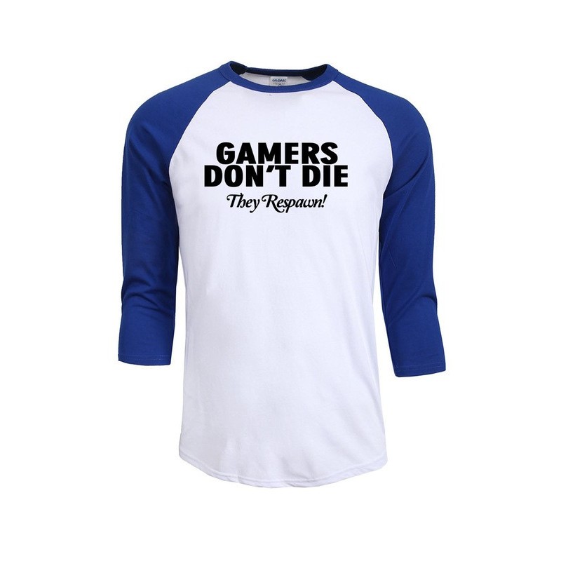 Gamers Respawn 3/4 Sleeve T-Shirt