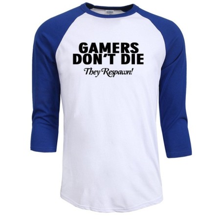 Gamers Respawn 3/4 Sleeve T-Shirt