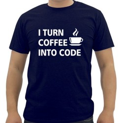 I Turn Coffee Into Code T-Shirt