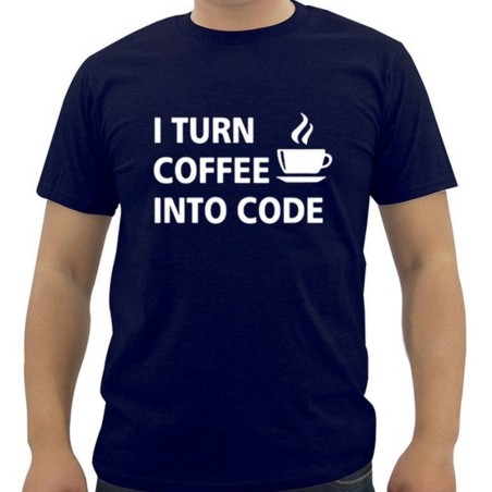 I Turn Coffee Into Code T-Shirt