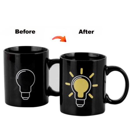 Light Bulb Heat Change Mug