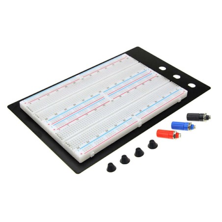 1660 Point Solderless Breadboard 6.5"Lx4.3"W