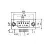 PCB Mount Female DB9 Connector