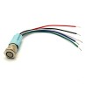 Socket with Wire Leads for 16mm Buttons