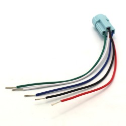 Socket with Wire Leads for 16mm Buttons