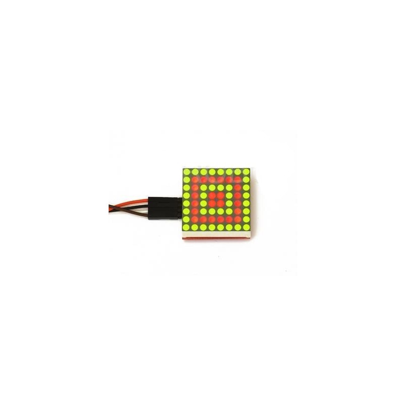 Red / Green 8x8 Bicolor LED Matrix I2C