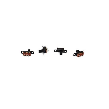 Toggle Slide Switch with Screw Mounts: SPDT