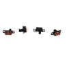 Toggle Slide Switch with Screw Mounts: SPDT