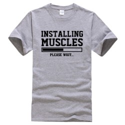 Installing Muscles T-Shirt