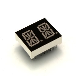 2 Digit Alphanumeric Display