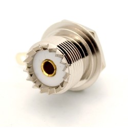 Screw Type Panel Mount UHF Connector