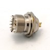 Screw Type Panel Mount UHF Connector