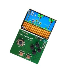 Gameboy Style Gamepad Hat for Raspberry Pi