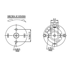Hobby Motor 6V DC 14500rpm