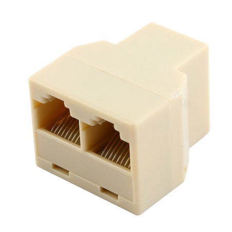 Ethernet Splitter: RJ45 1 to 2