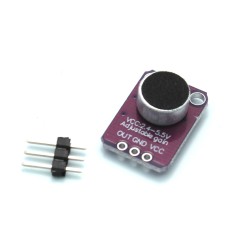 Electret Microphone Amplifier - MAX4466 with Adjustable Gain