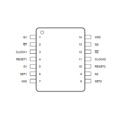 CD4013BE D Flip Flop
