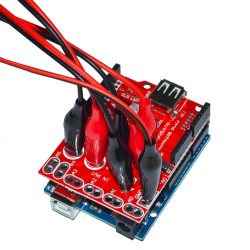 Makey Makey Compatible Shield for Arduino