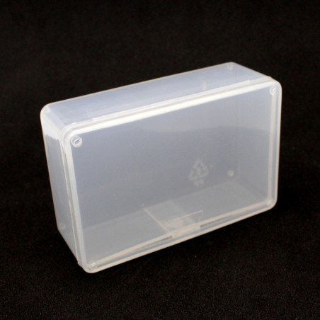 Clear Project Box: 3.4" x 2.2" x 1.2"