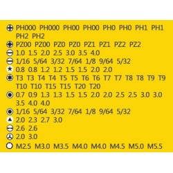 108 Piece Screwdriver Set