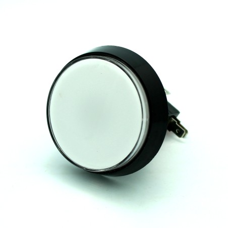 2 Inch Arcade Button - White Illuminated