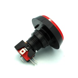 2 Inch Arcade Button - Red Illuminated