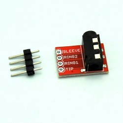1/8" (3.5mm) 4 Pole Audio Jack Breakout