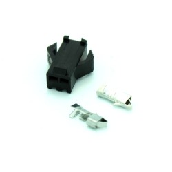 Female 2 Pin JST SM Crimp Connector