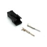 Male 2 Pin JST SM Crimp Connector