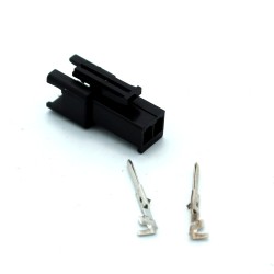 Male 2 Pin JST SM Crimp Connector