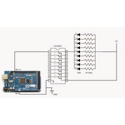 ULN2803 Darlington Driver 8-Channel