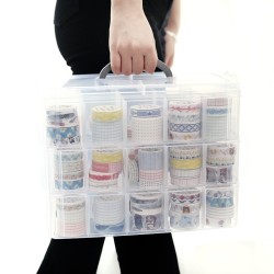 30 Compartment Storage Box with Handle