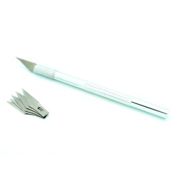 Craft Knife with 5 Extra Blades