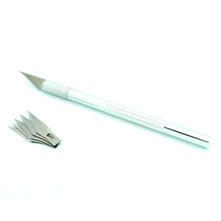 Craft Knife with 5 Extra Blades