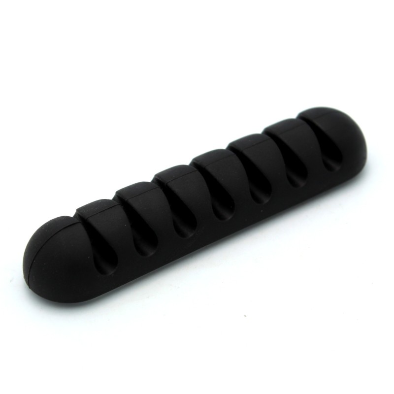 Silicone Cable Organizer - 7 Slot