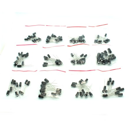 Electrolytic Capacitor Set (0.22uF to 470uF)
