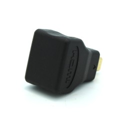 Right Angle Micro HDMI to HDMI Adapter (works for Raspberry Pi 4)