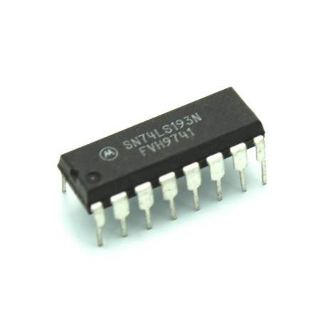74LS193 Synchronous 4-Bit Binary Counter with Dual Clock